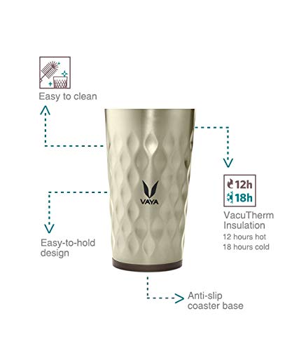 Vaya Drynk Thermal Vacuum Insulated 350ml with Gulper Lid