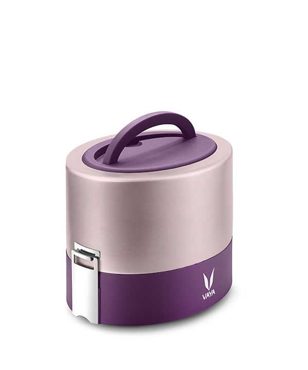 Vaya Tyffyn 600ml Thermal Vacuum Insulated with 2 inner containers (300ml *2 Copper Coated Inner Containers)