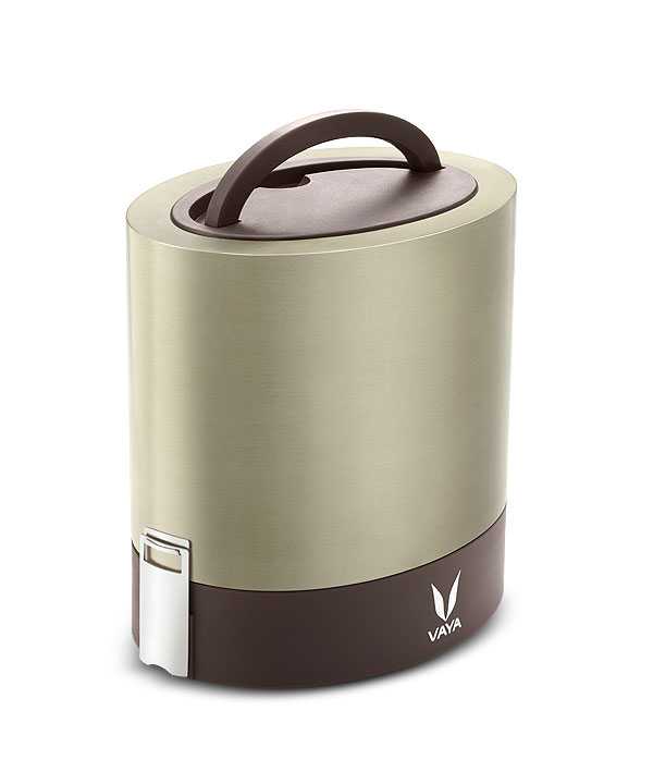 Vaya Tyffyn 1000ml Thermal Vacuum Insulated with 3 Stainless Steel Inner Containers (400ml * 1 & 300ml * 2)