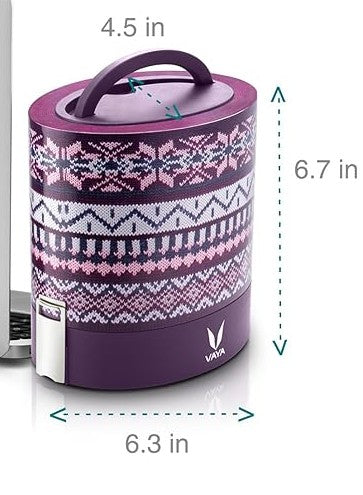 Vaya Tyffyn 1000ml Vacuum Insulated Stainless Steel Graphics