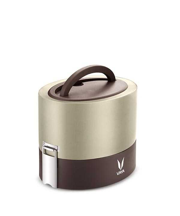 Vaya Tyffyn 600ml Thermal Vacuum Insulated with 2 inner containers (300ml *2 Copper Coated Inner Containers)