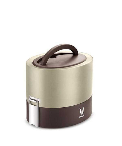 Vaya Tyffyn 600ml Thermal Vacuum Insulated with 2 inner containers (300ml *2 Copper Coated Inner Containers)